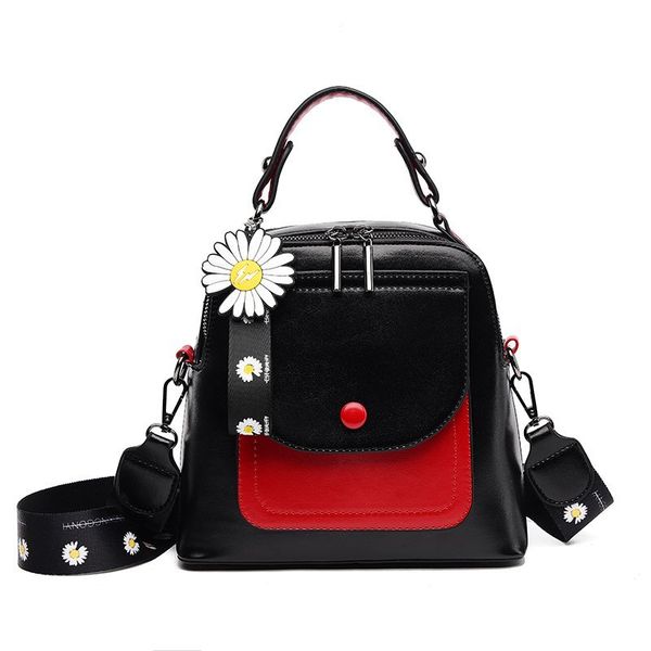 

new lady small backpack women leather shoulder bag multifunction mini backpacks female school bagpack bag for teenage grils 2020