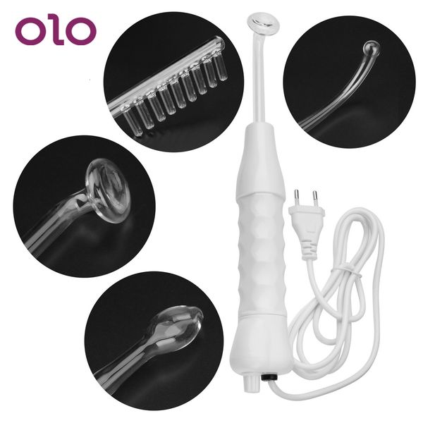 

olo electric stick awesome shock for stimulation toys themed glass stimulator electro clitoris products toys y191112 bmeot