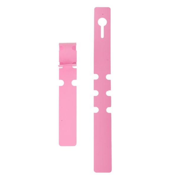 

pvc greenhouse gardening plant stake hanging collar tag label pink pack of 100