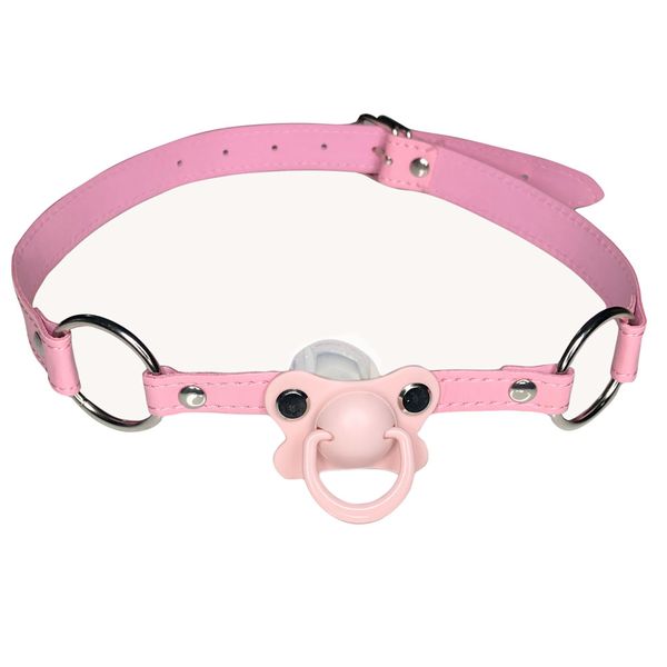 

ddlg/ abdl choker gag pacifier pacifier plus size dummy ddlg abdl gag choker, Golden;silver