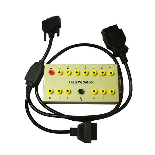 

obdii mb 16pin детектор breakout box диагностический разъем obdii протокол