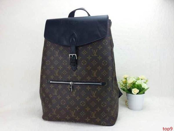 

m40637 fashion men women backpack classic leather backpacks luggage shoulder bags handbags belt bag