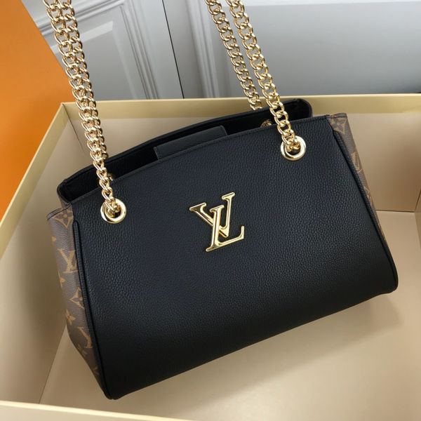 

factory wholesale 2019 new handbag cross pattern synthetic leather shell chain bag shoulder messenger bag fashionista 32*24*14cm