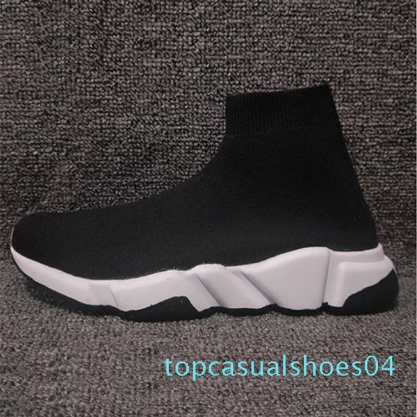 

2019 designer socks shoes fashion luxury women sneakers speed trainer black white blue pink glitter mens trainers casual shoe runner t04