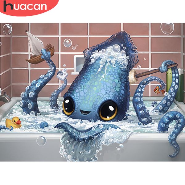 

huacan diy diamond painting ocs handmade gift 5d diamond art embroidery cartoon wall stickers home decor