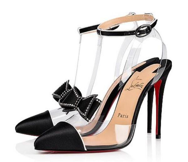 

Chri tian red bottom louboutin cl fa hion women hoe red bottom high heel 12cm nude black red leather pointed toe pump dre hoe 01