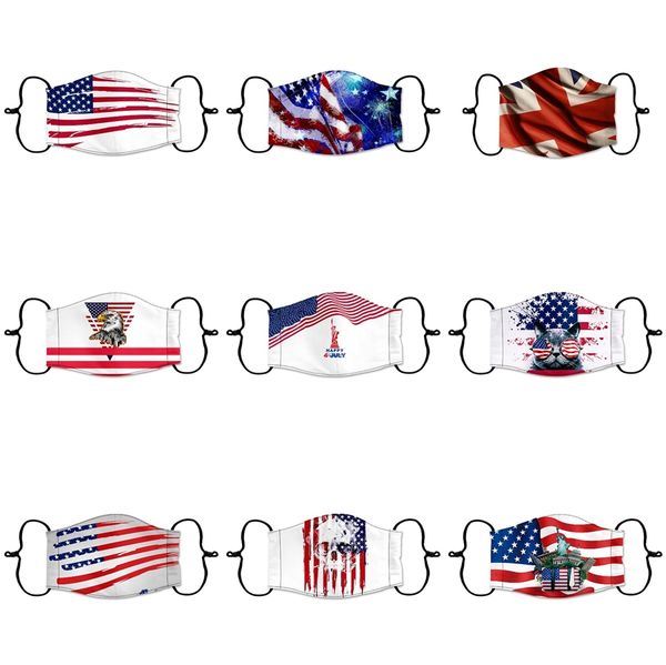 

100 1шт многоразовый моющийся хлопка рот маска эр дизайнер маска da479 # 711