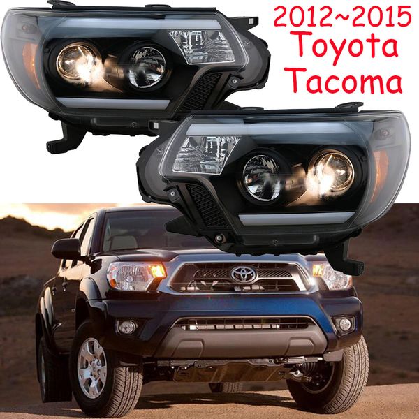 

2012~2015y car bupmer head light for tacoma headlight car accessories led drl hid xenon fog for tacoma headlamp