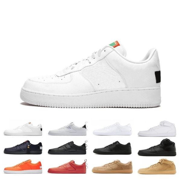 

sale 1s dunk utility classic skateboard casual shoes high low cut green triples white black wheat men women sports sneakers shoe