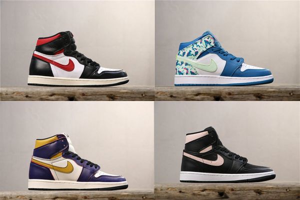 

2019 новый 1 ретро высокий OG тренажерный зал красный / университет красные мужчины /