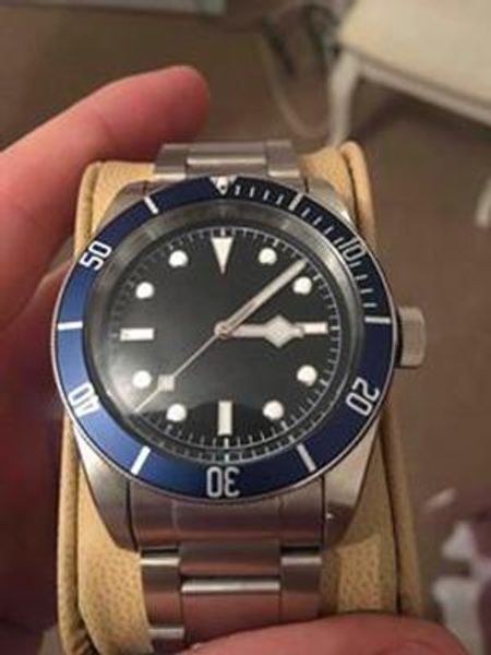 

Hol eller watche automatic her1tage black bay box paperwork men watch men 039 watche quality