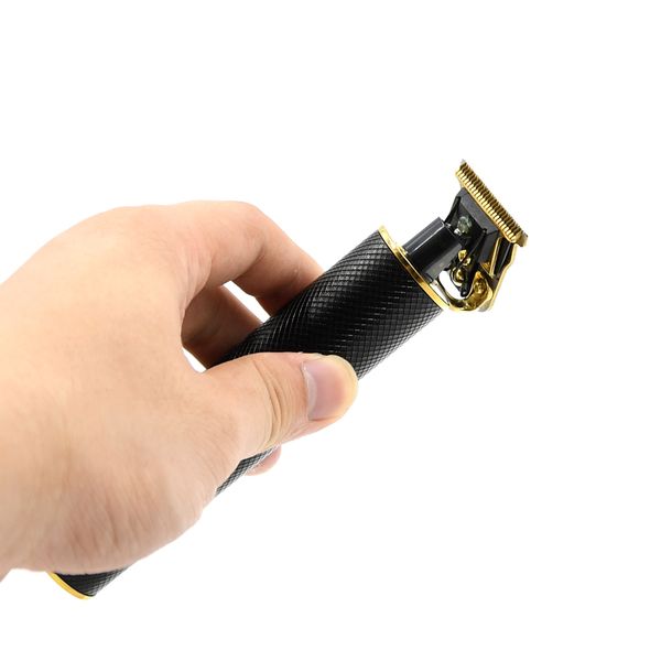 

kemei 1971 pro li t-outliner hitter cordless rasoio a mano libera trimmer men 0mm baldheaded hair clipper finish hair cutting