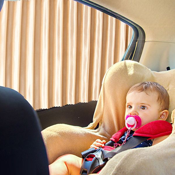 

1 pair car magnetic sunshade full uv protection curtain sun block privacy protector shades car styling