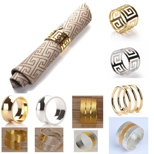 

wedding napkin rings metal napkin holders for dinners parties l wedding table decoration supplies diameter hh9-2656