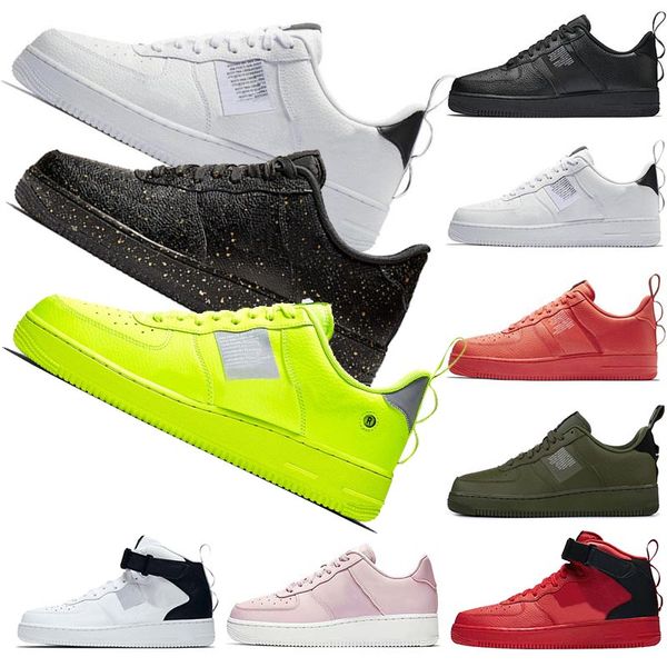 

1s dunk utility black red volt womens mens tennis shoes pink do it orange wheat suede cut low high mens designer sneakers zh0609