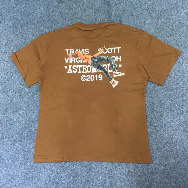 

Трэвис Скотт ASTROWORLD TOUR TRAVIS Футболка 1a: 1 Высококачественные мужские футболки Justin Bie