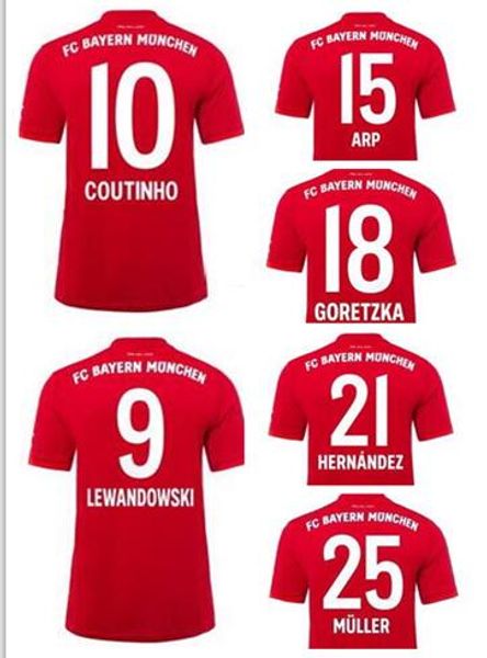 

Top 19-20 Customized 10 COUTINHO 11 CUISANCE Thai Quality Soccer Jerseys Shirts,mens 25 MüLLER 10 ROBBEN 17 boateng 13 Rafinha 32 Kimm wears