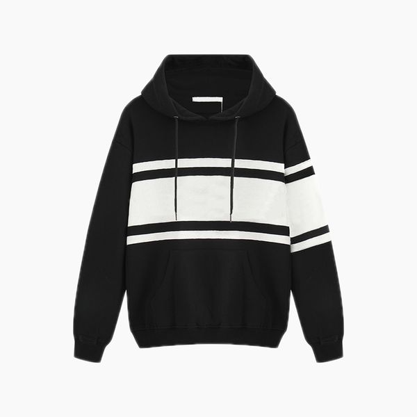 

дизайнер мужская толстовка brand new fashion повседневная женская мужская черная толстовка с шапкой фирменный дизайн прохладная осень зима, Black