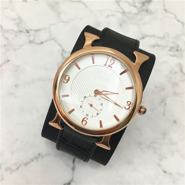 

2020 горячие продажи мода женщина аналоговые кварцевые роскошные женские / мужские часы розовое золото / серебро кожаные наручные часы бренд, Slivery;brown