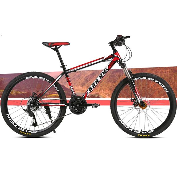 

carbon steel material 24 speed 21 inch straight handlebar bicycle wheel mountain bike