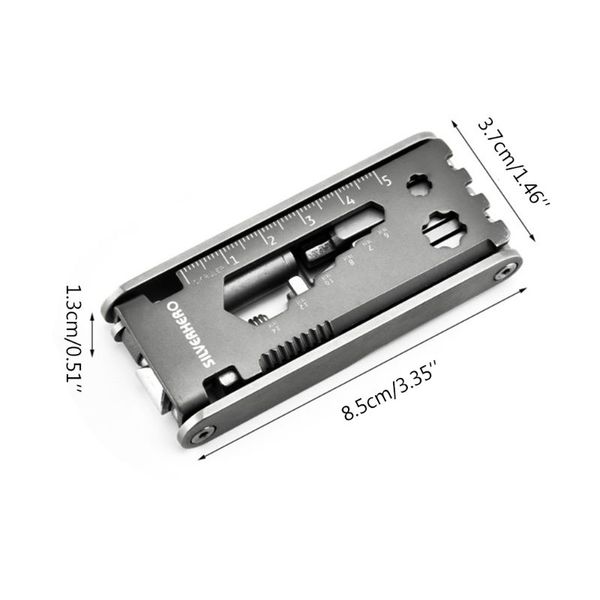 

17 in 1 multifunction bicycle bike cycling repair tool with screwdriver kit mini 831f