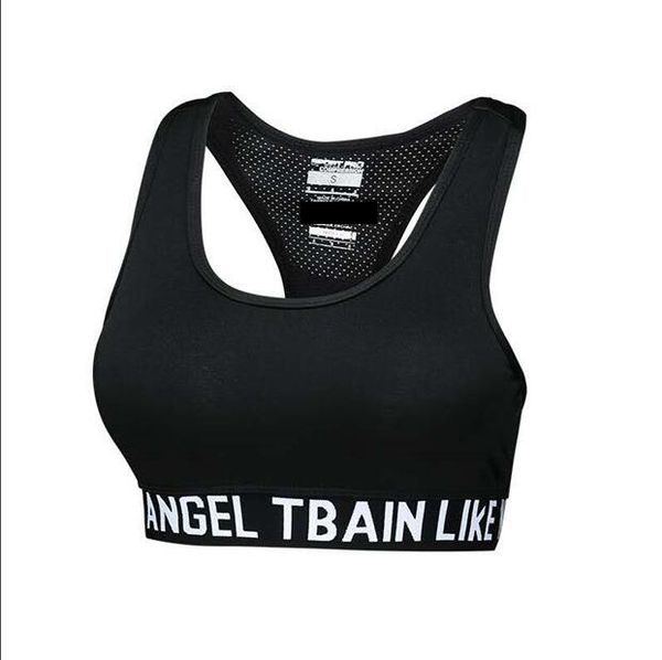 

Summer Women Letter Print Tank Top Underwear Sports Yoga Wear Tops Women's Tanks