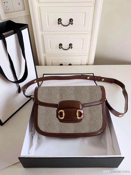 

602204 horses bag designer bags single luxury inclined shoulder brand fashion famous women handbags crossbody waist popular 2020 10a 5ee