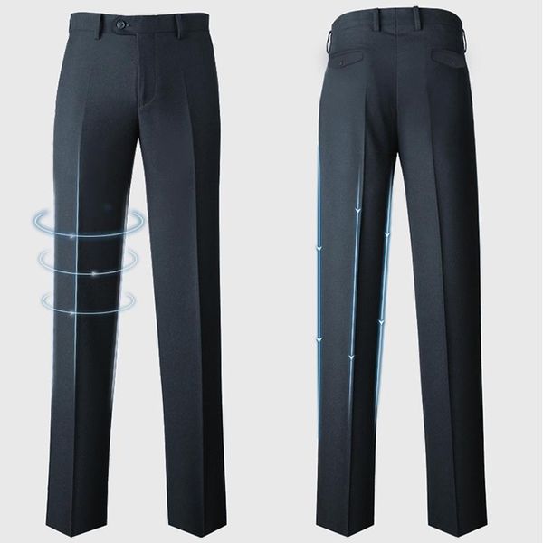 

новый модный дизайнер мужской высококачественный морщинистый костюм на молнии брюки формальные деловые встречи костюм брюки для мужчин, White;black