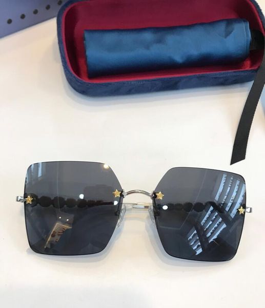 

new 0644 mens sunglasses men sun glasses women sunglasses fashion style protects eyes gafas de sol lunettes de soleil with box, White;black