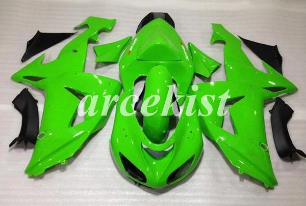 

new abs motorcycle fairings kits fit for kawasaki ninja zx-10r 2006 2007 06 07 body set green
