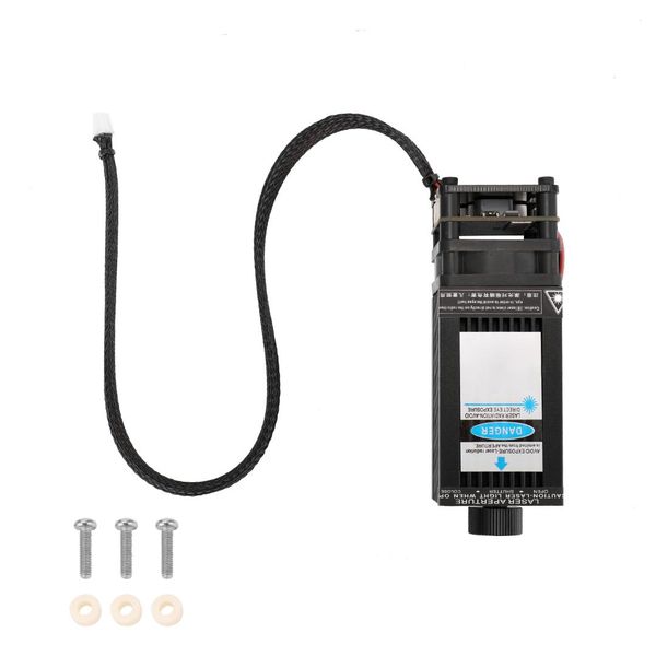 

20w 450nm blue light laser head for kkmoon series diy carving engraving machine engraver accessory cnc tools laser head module