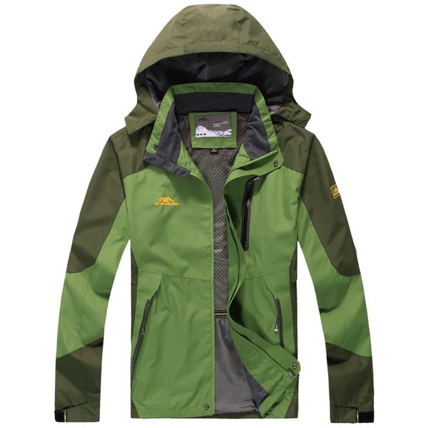 

oeak 2019 winter jacket men windproof waterproof jackets autumn winter windbreaker male coats sportwear outwear plus size xl-7xl, Tan;black