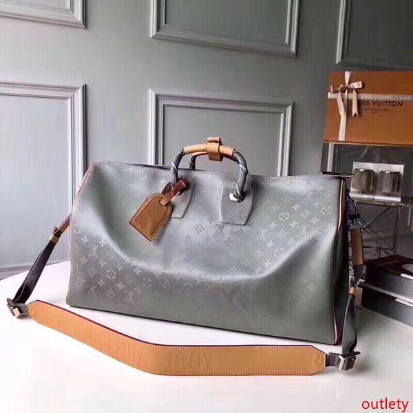 

#7968 5a l keepall bandouliere large capacity women travel bag 50cm galaxy taiga v men shoulder duffel bags carry luggage handbag bag m43899