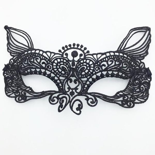 

2018 new beautiful halloween hollow out lace mask