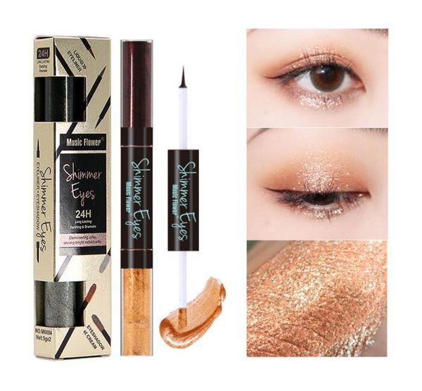 

makeup music flower shimmer liquid eyeliner eyeshadow waterproof and sweatproof