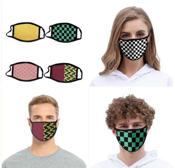 

party anime cartoon masks washable printed cloth mouth mask pm2.5 dustproof and smong face mask protective mask for striple