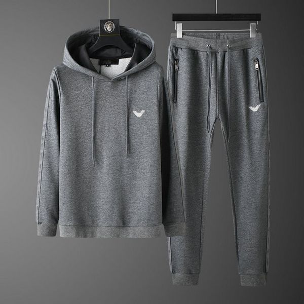 

2019 luxury fashion mens new brand printed mens designer tracksuits tide baseball mens designer tracksuit slim fit plus size -3xl, Gray