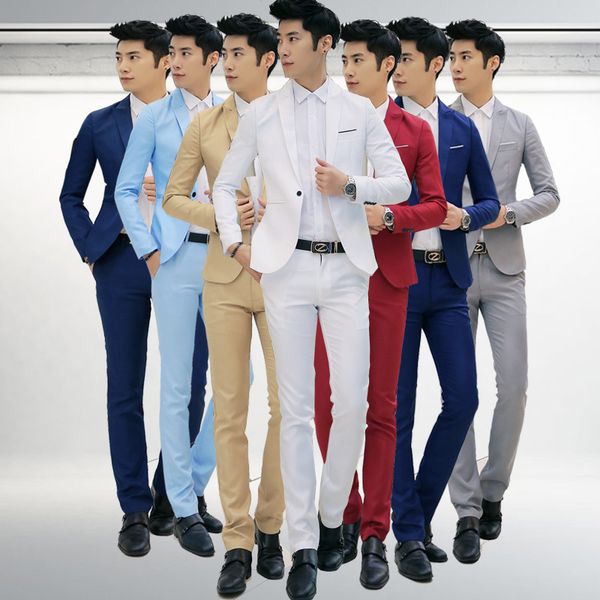 

selling batch 2020 autumn new style men's business casual korean-style men's wear suit fashion tz03, White;black