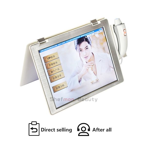 

portable facial skin analyzer wireless detact the hair pore wrinkle surface keratin condition