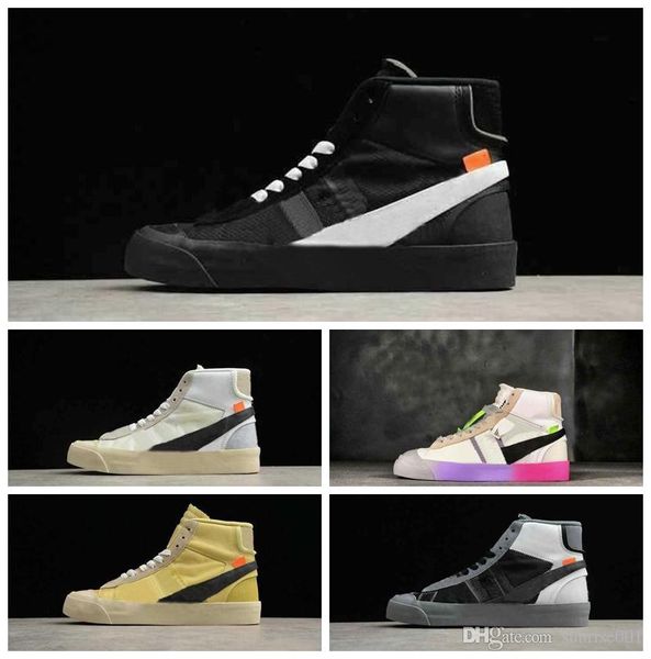 

Men hoe 2019 blazer hoe mid neaker ba ktball prt trainer for men black white rice kateboard hoe trainer
