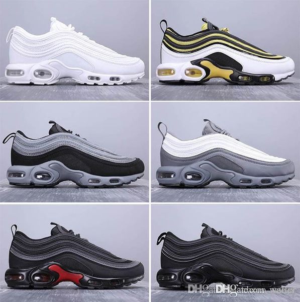 

fashionable superior quality mens 97s plus running shoes men professional athlete sport sneakers outdoor walking shoes
