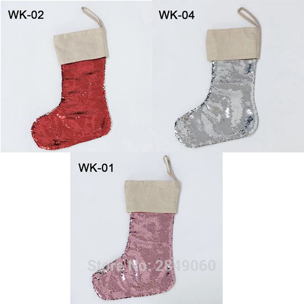 

10pc christmas stocking wholesale 4 styles canvas socks xmas gift personalised candy cane bag tree decoration kids sock bag