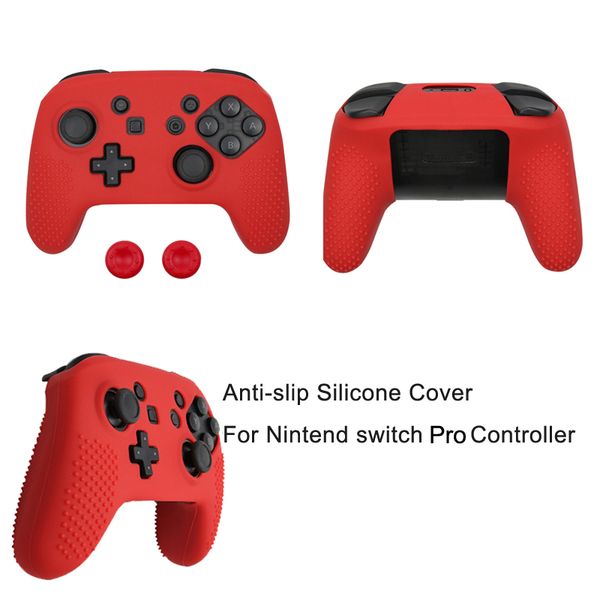 

soft silicone protective skin case cover for nintend switch pro controller rubber shell case for nintend switch gamepad