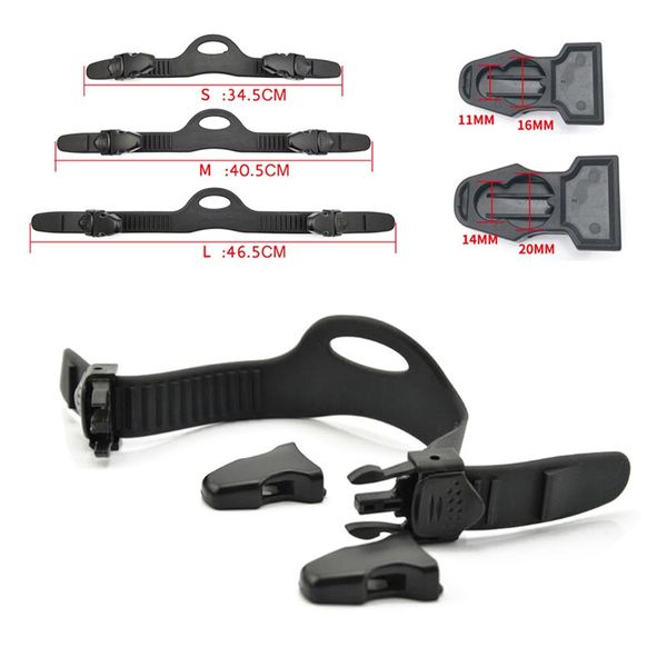 

new new 1 pair swimming snorkeling scuba diving fin flippers strap replacement with quick release buckle fin flippers 2