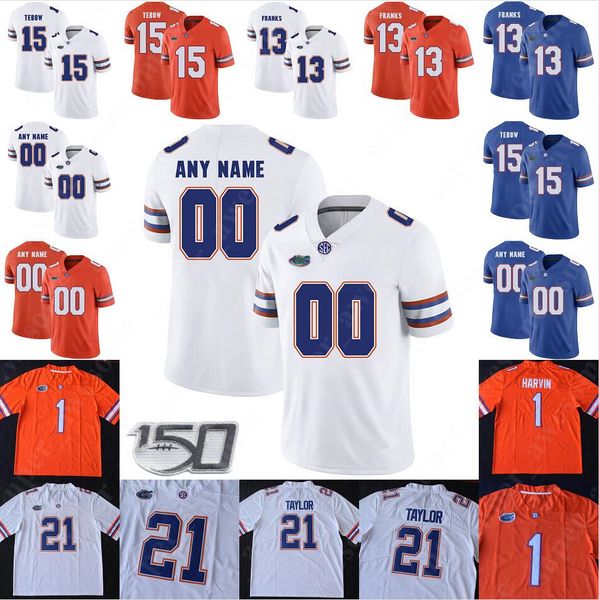 

Florida Gators Football Jersey Christopher Bleich Moral Stephens David Reese II Kadarius Toney Malik Davis Rick Wells Dante Lang TJ McCoy