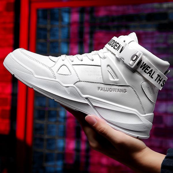

winter autumn boys sneakers casual shoes men's outdoor sports board shoe comfortable breathable flats men warm shoes, Black