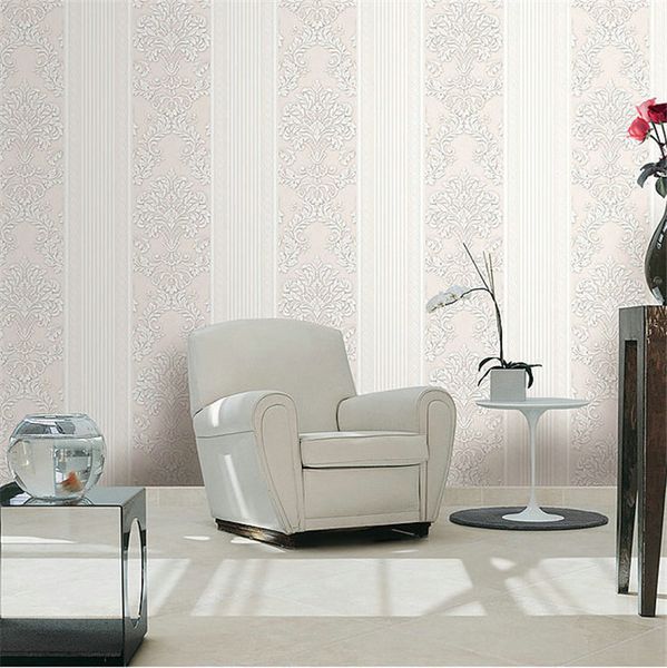 Acquista Carta Da Parati Decorativa Moderna Della Stanza Di Studio Della Carta Da Parati Europea Della Banda 3d Economica Della Carta Da Parati 3d