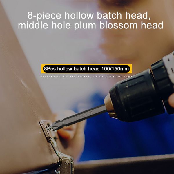 

8/11/12pcs torx screwdriver bit set hex security magnetic head extra long hex torx new steel hand screw driver repair set tools