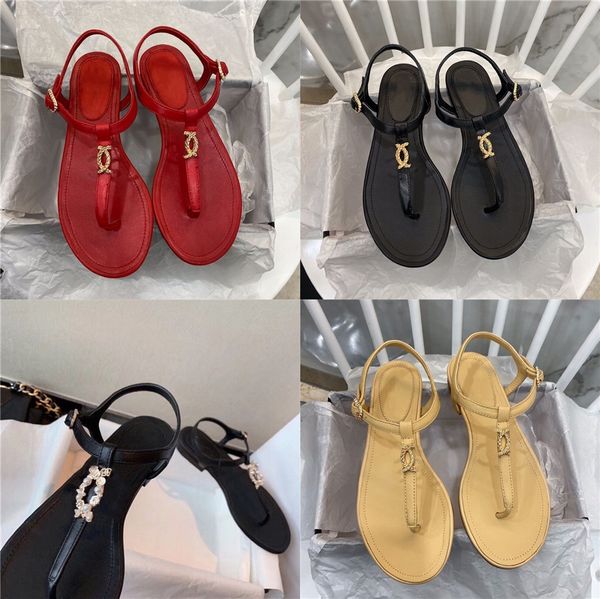 

slippers female summer wear new wild ins tide models flat bottom square head net red wet water word sandals and slippers#874, Black