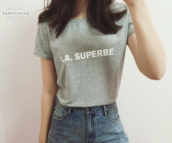 

2019 women chic shirt summer 100% cotton letter tea round neck 100% cotton short mouw t shirt, White